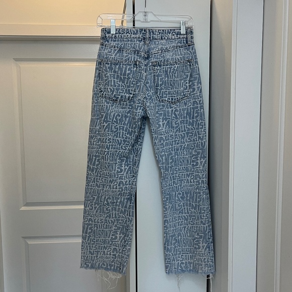 ALL SAINTS high waist straight leg jeans - Picture 5 of 12